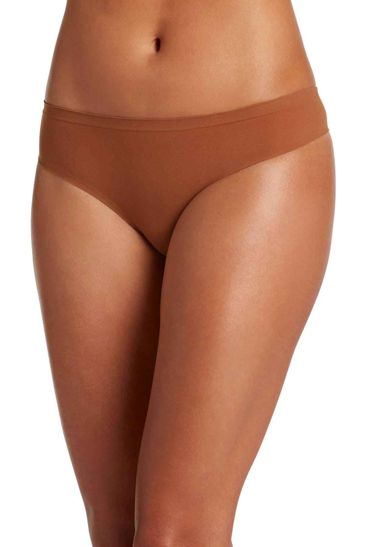 Jockey Bronze-Nude Seamfree Air Thong