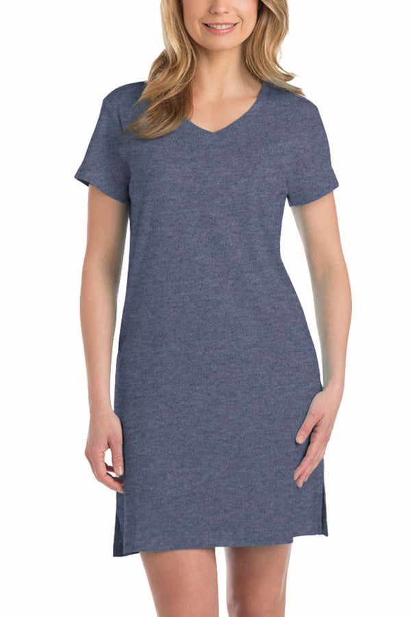 Jockey Chambray Short-Sleeve Sleepshirt