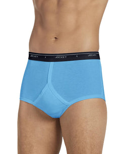 Jockey Classic Collection Full-rise Briefs 4-pack Blue thumbnail 2