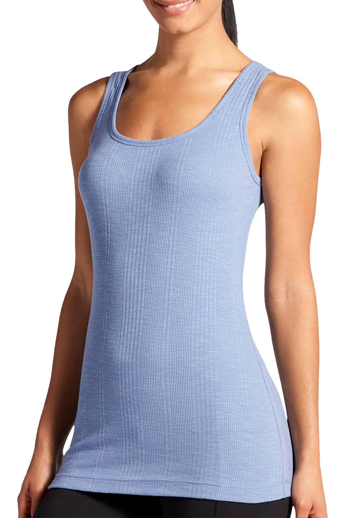 Jockey Colony Blue Elance Stretch Ribbed Tank Top