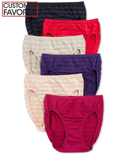Jockey Comfies Matte And Shine High Cut Brief in Grey Seed thumbnail 3