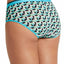 Jockey Cubism-Print Sporties Mesh Hipster