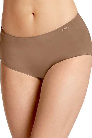 Jockey Deep-Beige No-Panty-Line-Promise Hip Brief