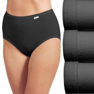 Jockey Elance Brief 3 Pack Underwear 1484, Gray