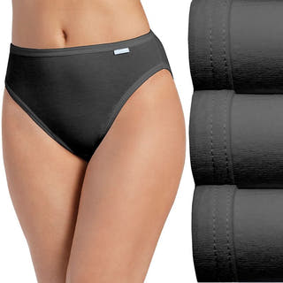 Jockey Elance French Cut 3 Pack Underwear Gray