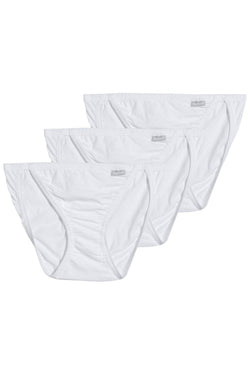 Jockey Elance String Bikini 3 Pack in White thumbnail 1