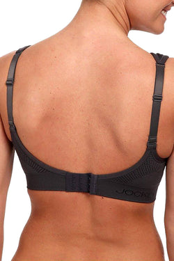 Jockey Iron Grey High Impact Seamless Sports Bra thumbnail 4