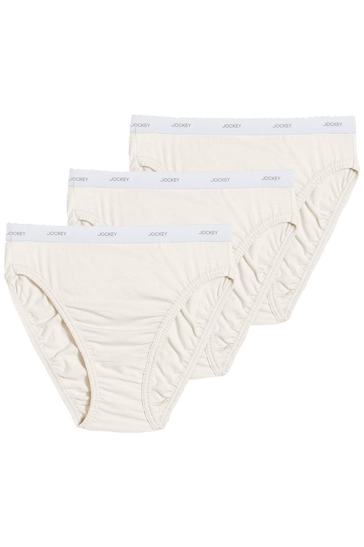 Jockey Ivory Classic French-Cut Brief 3-Pack