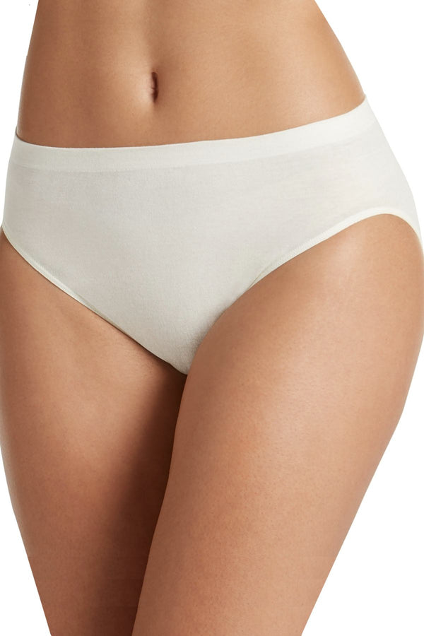 Jockey Ivory Comfies French-Cut Seamfree Cotton-Stretch Brief