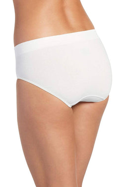Jockey Ivory-Pearl Cotton Seamfree Modern-Fit Hipster thumbnail 3