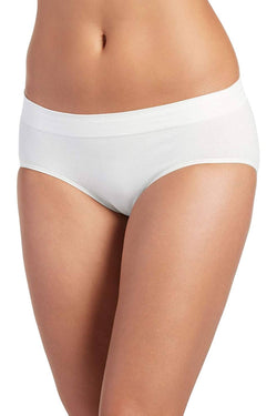 Jockey Ivory-Pearl Cotton Seamfree Modern-Fit Hipster thumbnail 1