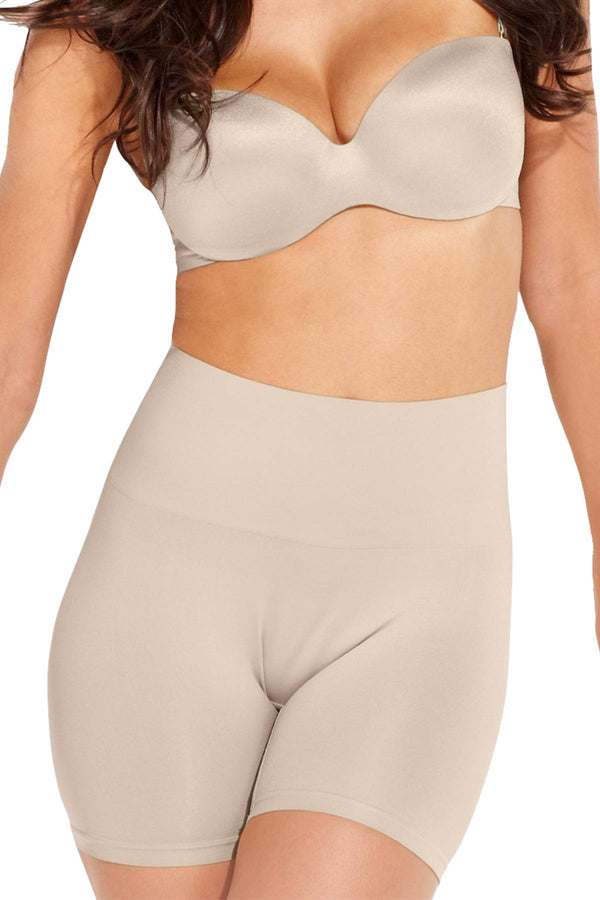 Jockey Light-Beige Slimmer Seamless Boyshort