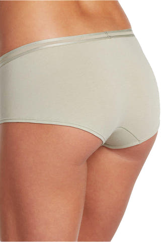 Jockey Light Linen-Green Cotton Allure Boyshort