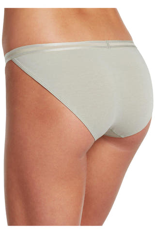 Jockey Light Linen-Green Cotton Allure String Bikini Brief