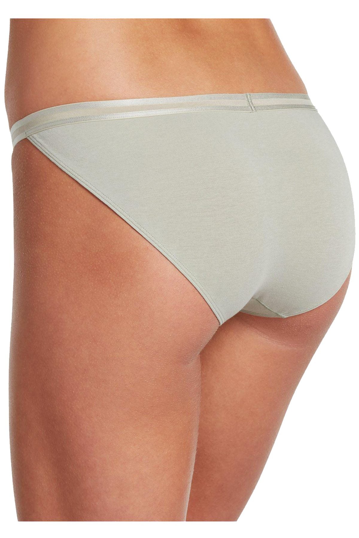 Jockey Light Linen-Green Cotton Allure String Bikini Brief