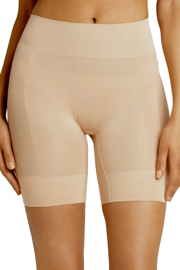Jockey Light-Tan Mid-Length Skimmies Wicking Slip-Short