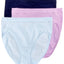 Jockey Lilac/Blue-Assorted Elance Stretch High-Cut Brief 3-Pack
