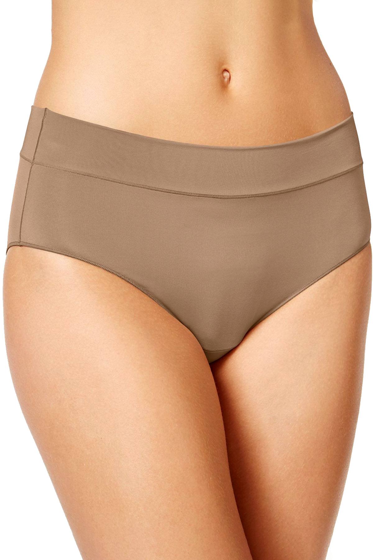 Jockey Line Free Wide Waist Tailored Hipster in Soft Sand