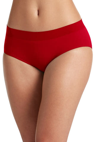 Jockey Lipstick-Red Modern Micro Seamfree Hipster