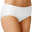 Jockey Matte/Shine Seamfree Hipster in White
