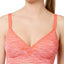 Jockey Melon-Pink Seamfree Medium-Impact Sports Bra