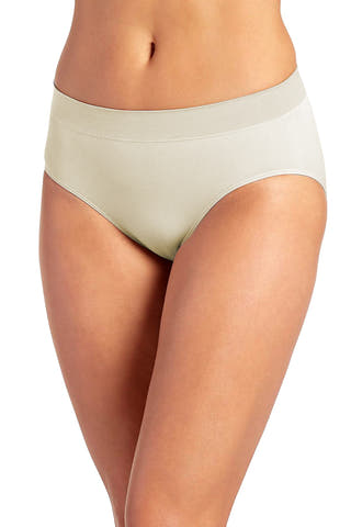 Jockey Microfiber High Cut Panty in Sandy Shimmer