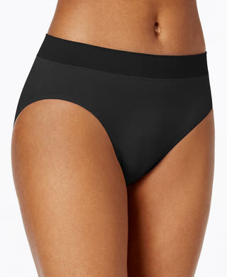 Jockey Modern Micro Seamfree Hi Cut Underwear 2042 Black