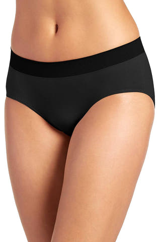 Jockey Modern Micro Seamfree Hipster in Black