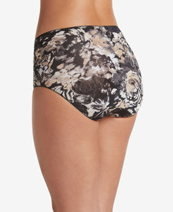 Jockey No Panty Line Promise Hip Brief Underwear 1372 Extended Sizes Floral Fauvist thumbnail 2