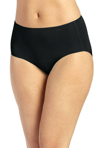 Jockey No Panty Line Promise Tactel Hip Brief in Black