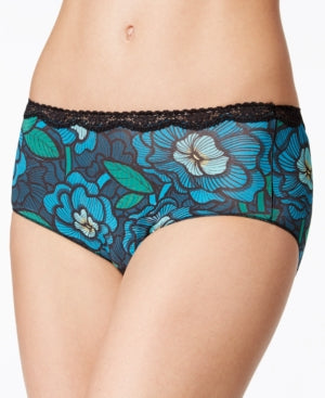 Jockey No Panty Line Promise Tactel Nylon Lace Hip Brief 1322