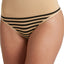 Jockey Nude with Black Stripes Slimmers Shaping Thong
