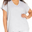 Jockey PLUS Heather-Grey Sleep Tee & Boxer Set