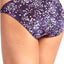 Jockey Purple Snow-Blossom Printed No-Panty-Line-Promise Bikini Brief