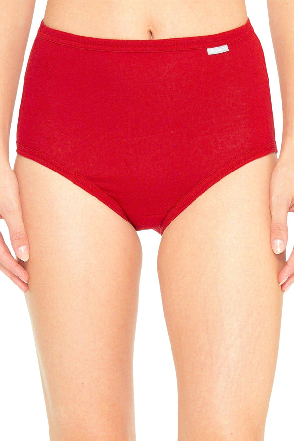Jockey Richly-Red Elance Super-Soft Brief