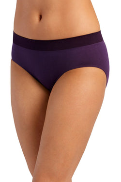 Jockey Royal-Plum Seamfree Modern Microfiber Hipster thumbnail 3