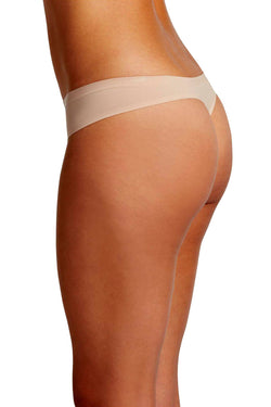 Jockey Seamfree Air Thong in Light Nude thumbnail 2