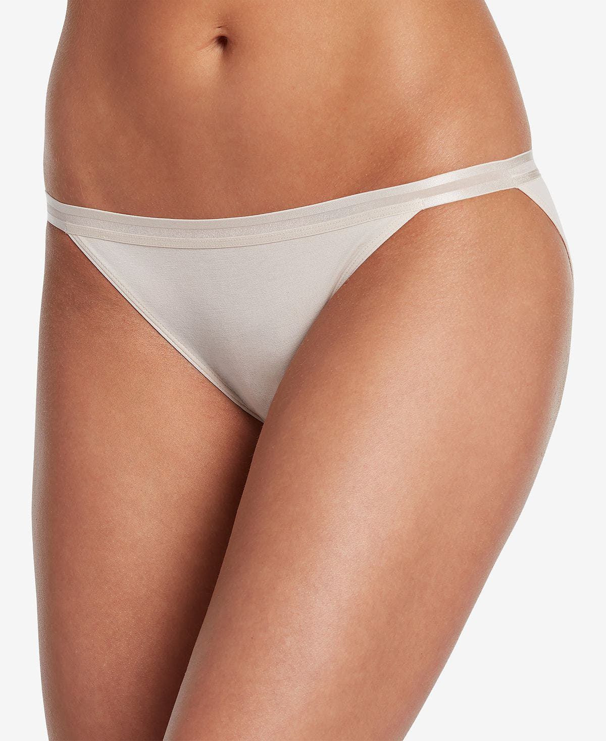 Jockey Supima Cotton Allure String Bikini 1627 Dusty Sands