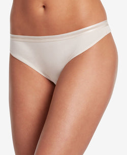 Jockey Supima Cotton Allure Thong 1628 Dusty Sands thumbnail 1
