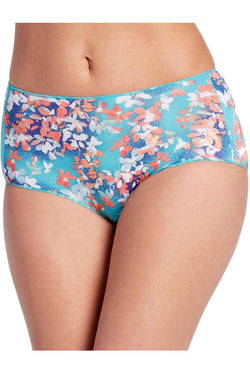 Jockey Turquoise Floral No Panty Line Promise Bikini Panty thumbnail 2