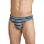 Jockey Underwear Elance Bikini 3-pack Joy Stripe Grey Green Asst