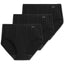 Jockey Wo 3-pk. No Panty Line Promisecotton Hipster Underwear 1772 Black/black/black