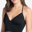 Jockey Wo Natural Beauty Microfiber Removable Cup Bralette With Back Closure 2456 Black