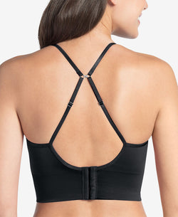 Jockey Wo Natural Beauty Microfiber Removable Cup Bralette With Back Closure 2456 Black thumbnail 3