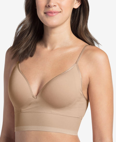 Jockey Wo Natural Beauty Molded Cup Bralette With Back Closure 2455 Sand