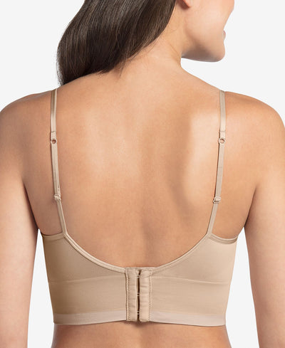 Jockey Wo Natural Beauty Molded Cup Bralette With Back Closure 2455 Sand