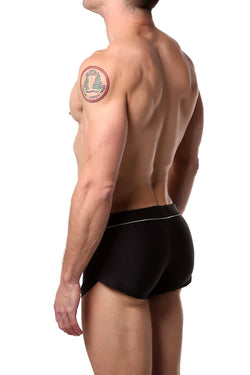 Jocko Black Ernesto Square Cut Swim Trunk thumbnail 2
