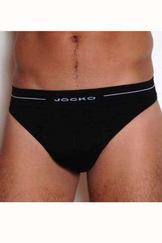 Jocko Black Seamless Tony Thong