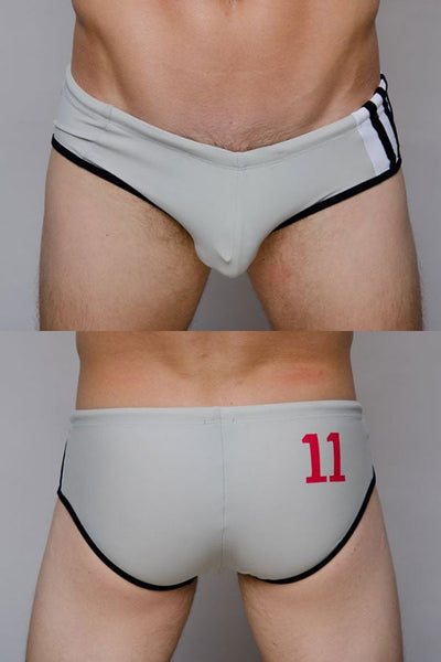 Jocko Grey Track Swim Brief