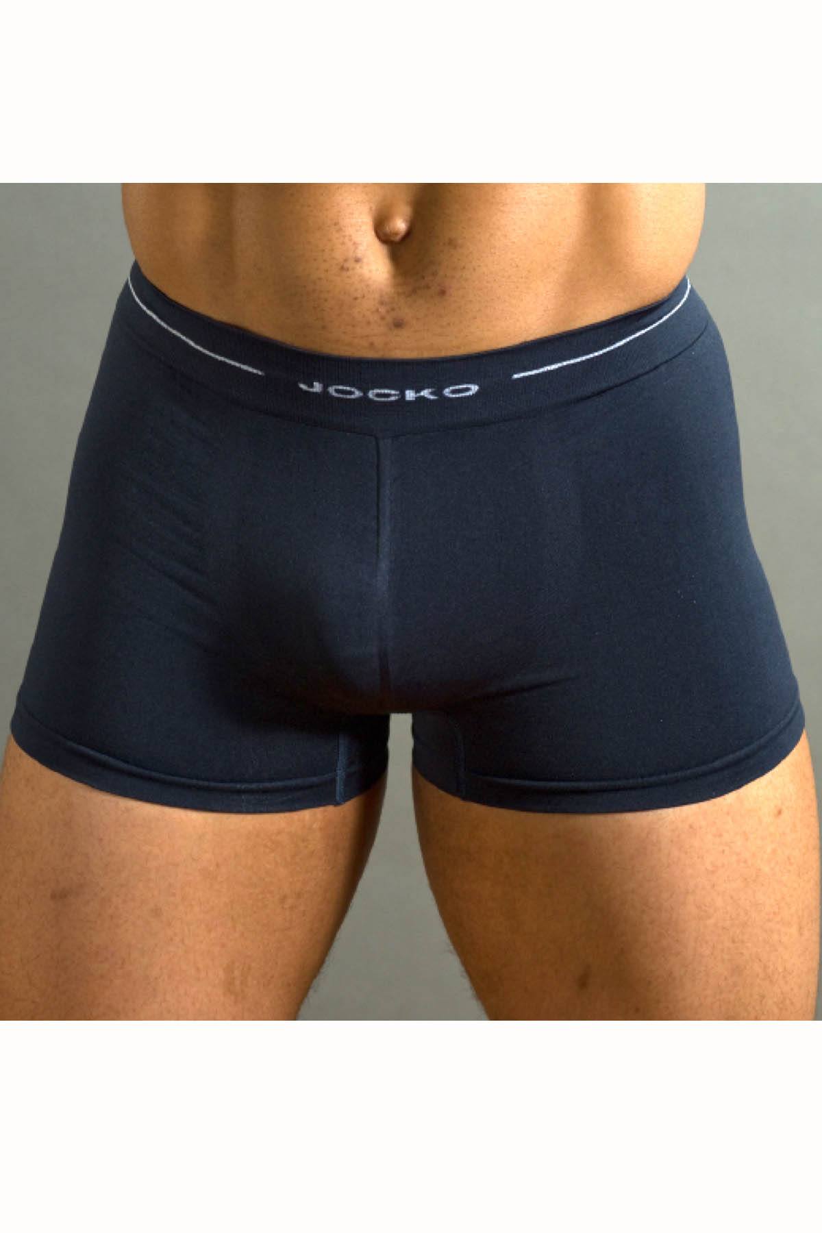 Jocko Navy-Blue Seamless Roman Square Trunk